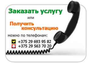 Заказать услугу +375 29 693 95 82